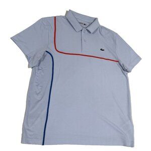 Lacoste Men's Short Sleeve Regular Fit Tennis Polo Phoenix Blue/Phoenix L